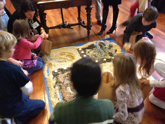 Interactive Prayer Stations on Hunger Awareness