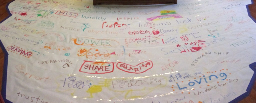 Interactive Prayer Stations on Micah 6 & Stewardship