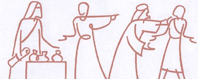 Interactive Prayer Stations on Forgiveness (Matt 18)