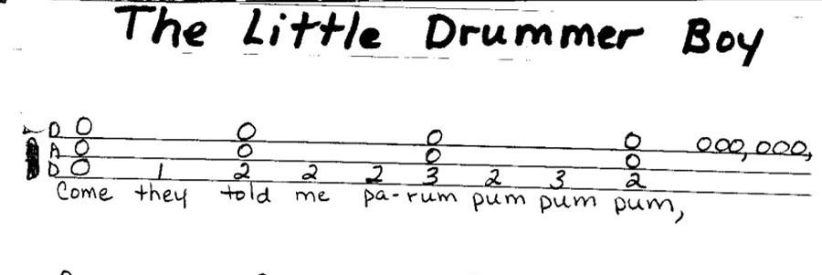 Nativity Story of the Drummer Boy