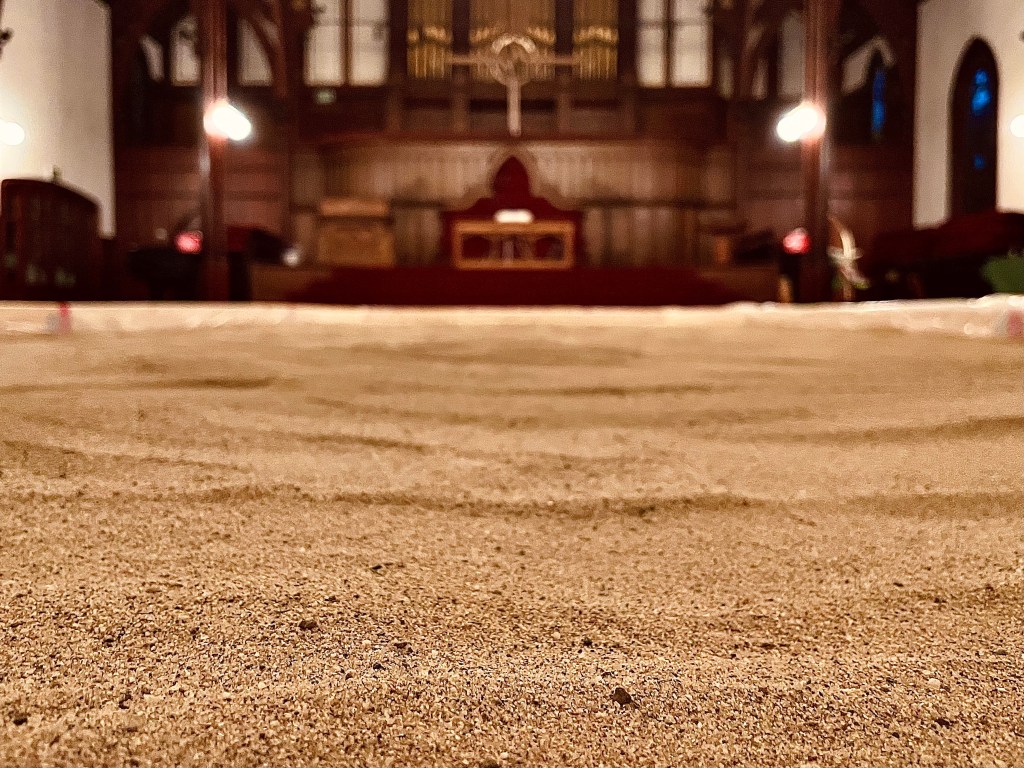 Lenten Sand Garden