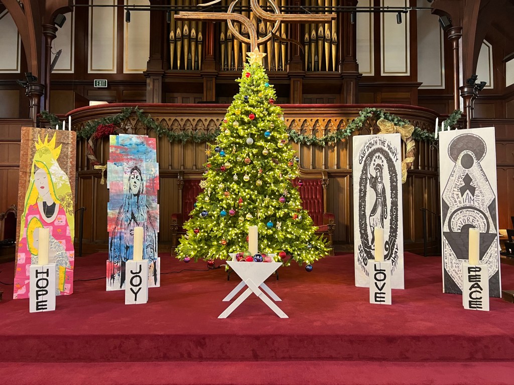 Mary Advent “Wreath”